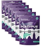 Platypus Orthodontic Flossers for Braces- Unique Structure Fits Under Arch Wire, Floss Entire Mou...