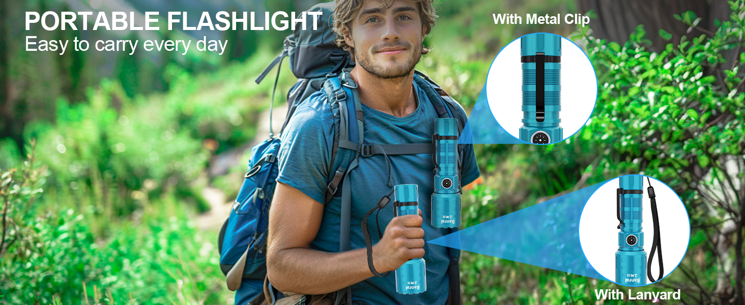 Portable Handheld Flashlight