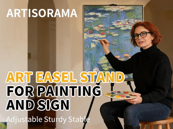 Art Painting Artist Easel Stand Portable Adjustable Easels