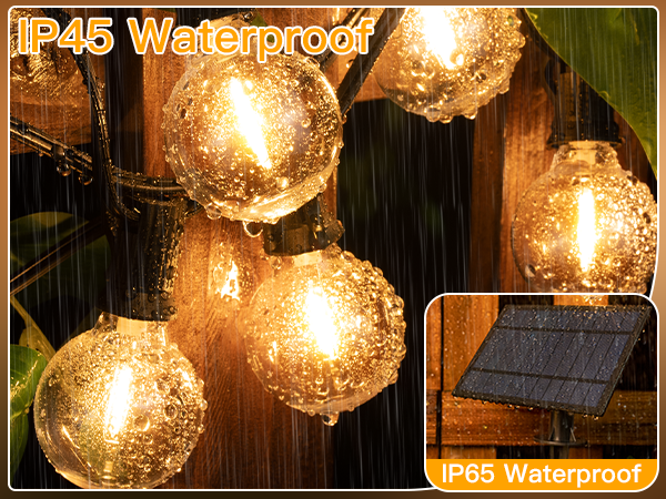 waterproof string lights