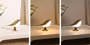 toys unique reading aesthetic desk lamp room decor Bird night light table lamp cute desk accessories