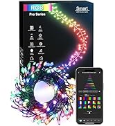 Brizled Smart Cluster Christmas Lights, 19.68FT 200 LED WiFi Cluster Fairy Lights, App Controlled...