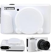 SZHSYJY Camera Case for Canon PowerShot SX740/ SX730 Digital Camera,Soft Silicone Protective Bag ...