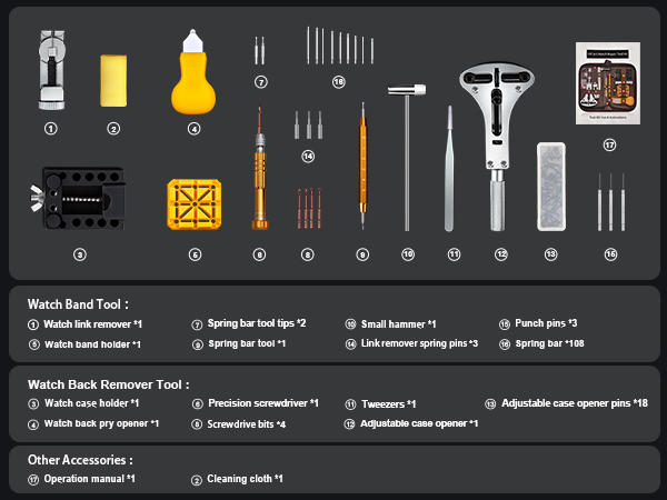 watch repair kit