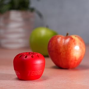 terro fruit fly trap, apple shaped trap
