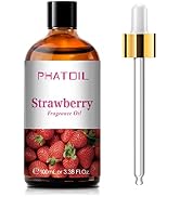 PHATOIL 3.38FL.OZ Strawberry Fragrance Oils for Aromatherapy, Essential Oils for Diffusers for Ho...
