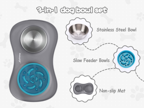 dog bowls small size dog, small dog bowls, slow feeder, slow feeder dog bowls large breed