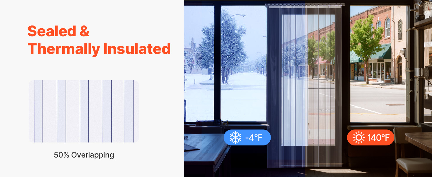 plastic door strips