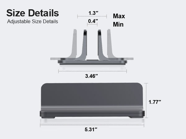 1 Slot Size Deatils