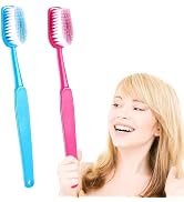 Ceonam 2 Pack 15.75x1.57 Inches Giant Toothbrush Props, Oversized Gag Novelty Bath Brushes, Huge ...