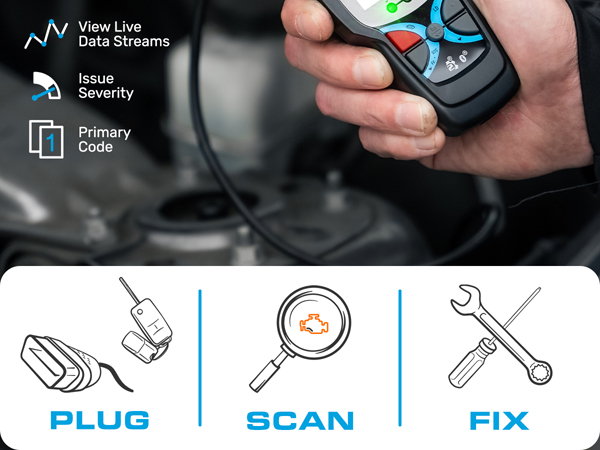 black obd2 scanner diagnostic tool scanner for car bluetooth obd2 scanner check engine code reader