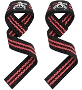 BEAST RAGE Lifting Straps for Weightlifting, Weight Lifting Straps Gym Power Workouts Lifting Wri...