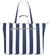 Fammart Large Beach Bag for Women, Waterproof Travel Tote Bag with Lunch/Wet Pocket for Weekender...