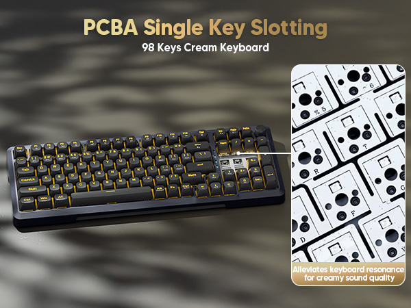 PCBA single key slotting