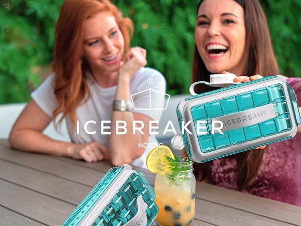 Clear water blue icenbreaker nordic pop