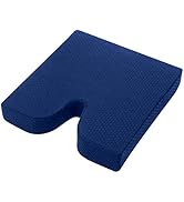 Carex Memory Foam Coccyx Seat Cushion - Tailbone Pain Relief Cushion - Sciatica Pillow for Sittin...