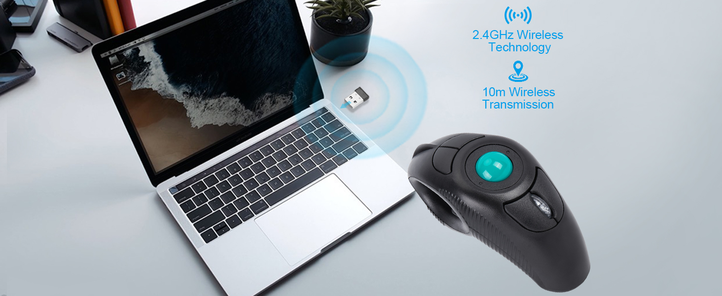 wireless trackball mouse bluetooth trackball