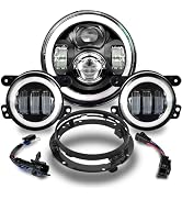 7 inch Motorcycle LED Headlight 4.5