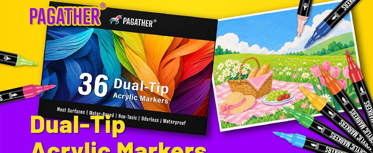 acrylic paint markers 1