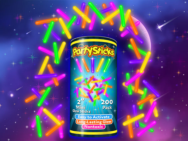 2 inch mini glow sticks