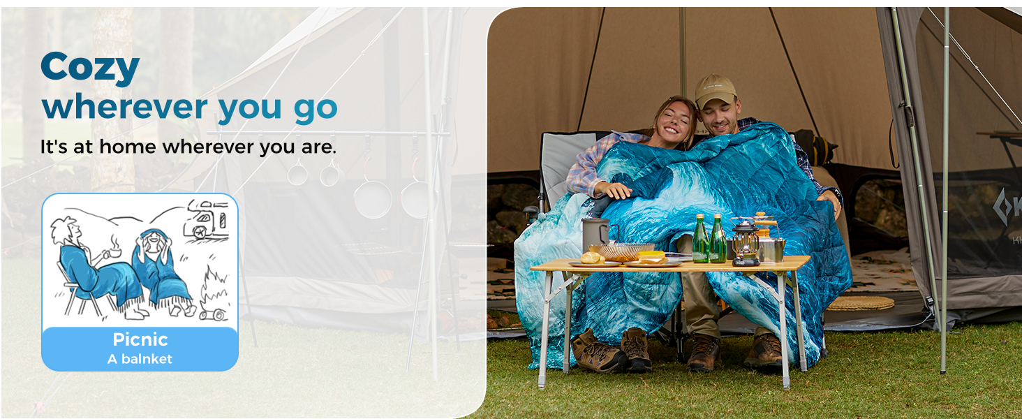 camping blanket