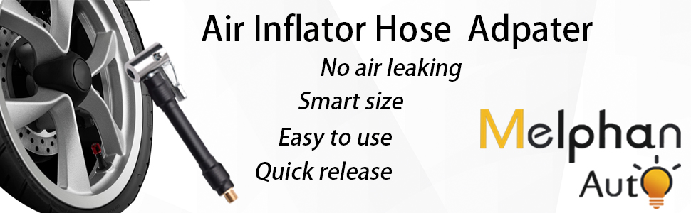 Melphan-Auto Air hose inflator adapter