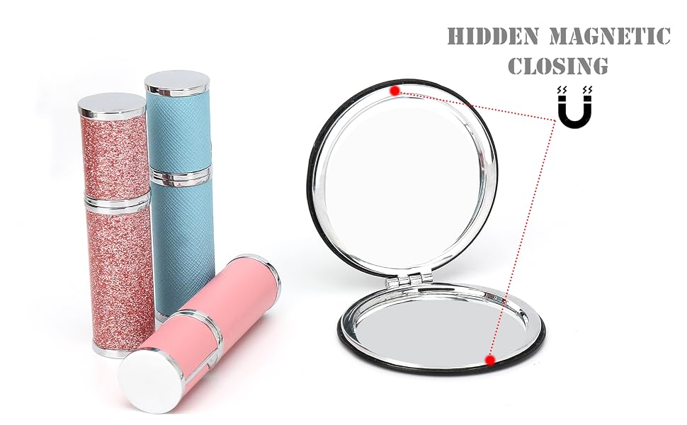 round cosmetic mirror