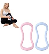 Kidsreer Set of 2 Pilates Ring - Yoga Ring Fitness Circle with Massage Points for Legs, Calves & ...
