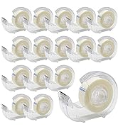 OWLKELA - 16 Pack 3/4" x 28 yds Invisible Tapes and Refillable Dispensers, Matte Finish Magic Tap...
