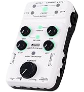 JOYO Audio Mixer USB Audio Interface Stereo XLR+48V Phantom Power Mixer for Live Streaming Record...