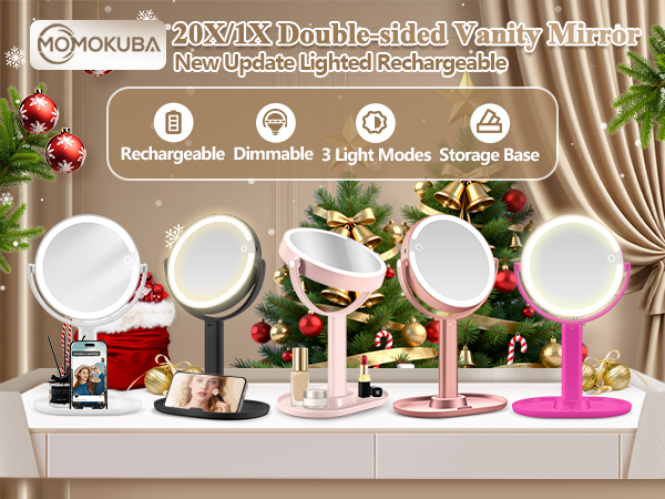 lighted mirror makeup