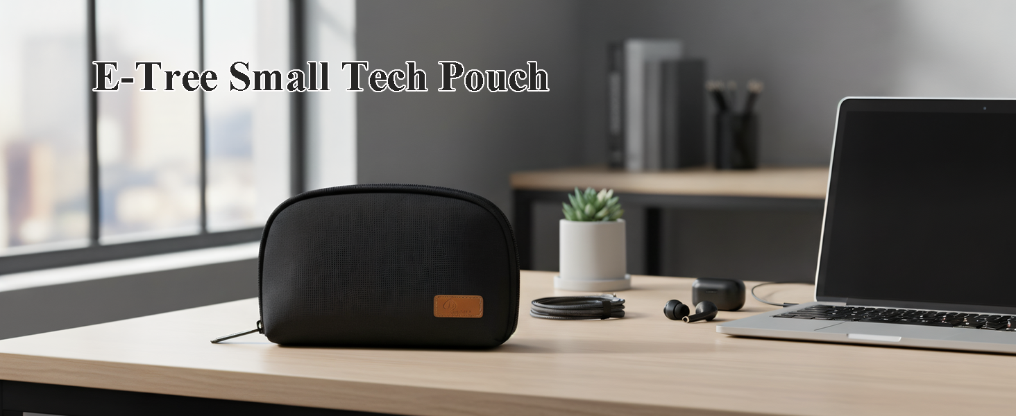 E-Tree Small Tech Pouch