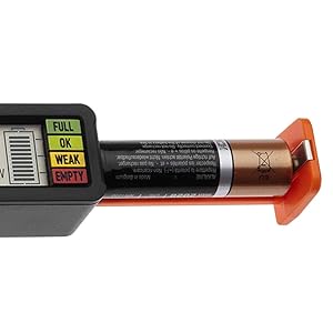 lacrosse, la crosse, 911-65557-INT, battery tester, digital, voltage, AAA, AA, lithium, batteries