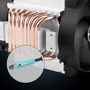 Freezer 4U-M Rev. 2, Server Cooler, Server Fan, CPU Cooler, Ampere, Intel, AMD Threadripper
