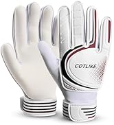 COTLIKE Soccer Goalie Gloves – Goalkeeper Gloves for Kids Boys Girls Youth, Goalie Gloves for Kid...