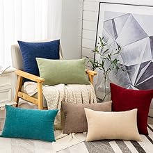 chenille throw pillow covers