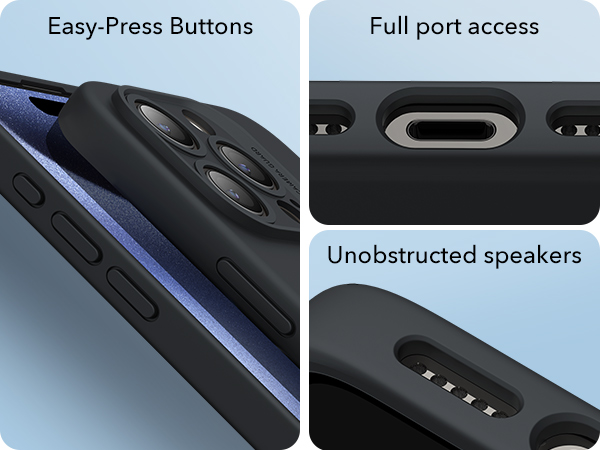 ESR for iPhone 15 Pro Case with MagSafe, Cloud Series
