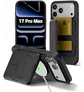 PROfezzion for iPhone 17 Pro Max Case Wallet 3-Card Holder with MagSafe, Triple-Sided Magnets, RF...