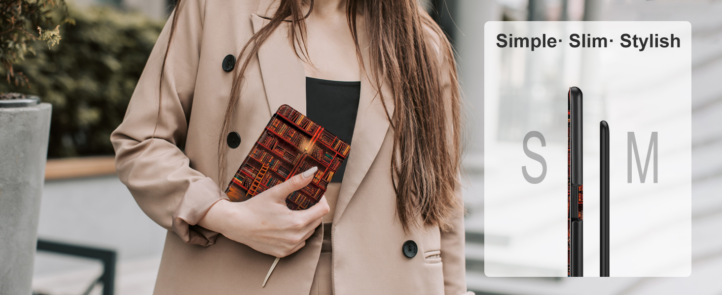 kindle 2024 2022 11th generation basic case 6 inch lightweight slim flip fold cover