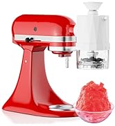 Shave Ice Attachment for Kitchenaid Stand Mixer, Shaved Ice Machine for Kitchen aid with Coarse a...