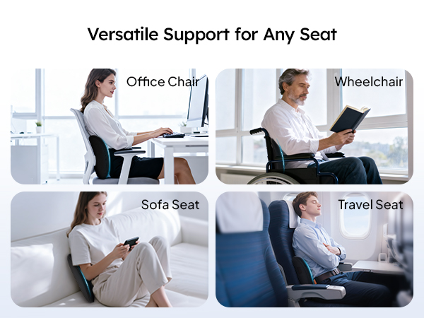 lumbar support pillow for car