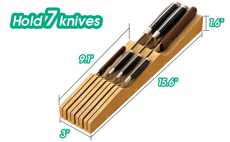 7 Knives Organizer