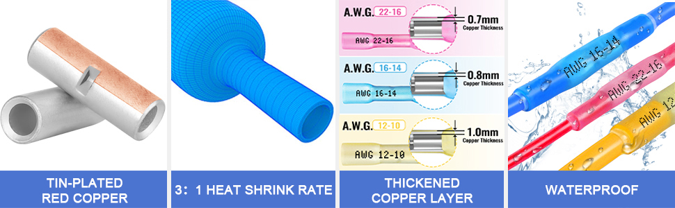 heat shrink wire connectors