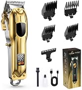 SHYEEH Professional Cordless Hair Clippers for Men & Hair Trimmer for Men | Professional Cordless...