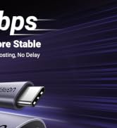 UGREEN USB C to DisplayPort 2.1 Cable 16K@30Hz 8K@120Hz, 6.6FT | 40Gbps, Thunderbolt 4/3, Alu Bra...