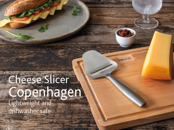 BOSKA Cheese Slicer Copenhage - Lightweight and dishwasher safe