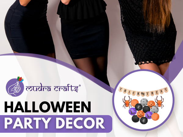 Halloween Banner Trick or Treat Halloween Banner for Fireplace Mantle Porch Party Decorations