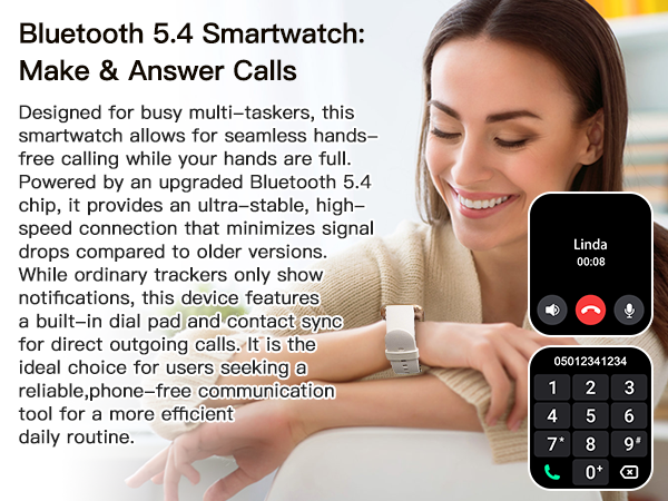 Make/Answer Call Smart Watches
