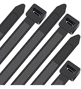 OneLeaf Cable Ties 24 Inch Heavy Duty Zip Ties with 200 Pounds Tensile Strength for Multi-Purpose...
