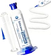 PRAZISCHUTZ RTV Silicone Adhesive Sealant - High Temperature & Waterproof Caulking for Home, Auto...